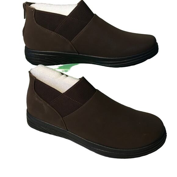 NIB Easy Street Comfort Wave Nayan Brown Shoe Womens 9 Slip On Athleisure - Picture 1 of 10